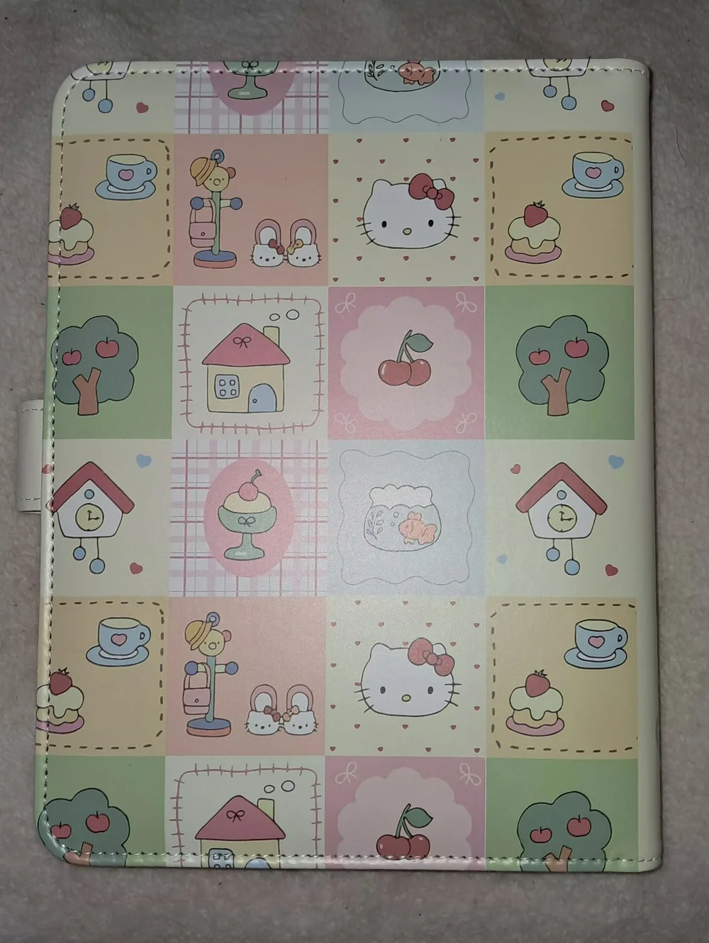 New! Hello Kitty A5 Soft Cover Bonder Notebook
